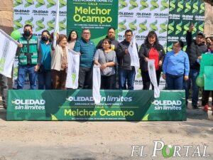 Alcalde Navarro arranca reencarpetamiento en calle Melchor Ocampo