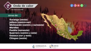 Onda de calor persiste en gran parte del país