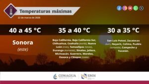 Continúa la onda de calor para varios estados del país