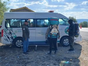 Protección Civil Estatal brinda atención a caravanas de peregrinos que se dirigen a San Juan de los Lagos