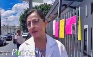 Personal del IMSS protesta por presunta agresión de seguridad privada en clínica 2