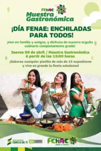 Este jueves, FENAE 2026 consentirá a sus visitantes con enchiladas y bebidas gratis