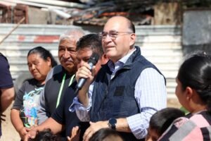 Alcalde Galindo anuncia instalación de drenaje en Tierra Blanca