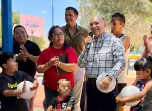Más canchas y espacios deportivos rehabilita el Alcalde Galindo para la juventud potosina