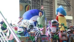 Ricardo Gallardo celebra a niñas y niños de la zona metropolitana de San Lus Potosí