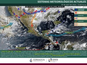Onda de calor, heladas y lluvias en varios estados del país