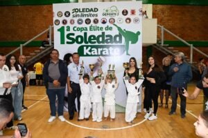 Soledad de G.S alberga primera Copa Élite de karate con más de 300 participantes infantiles