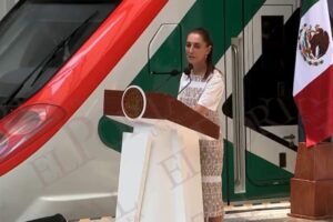 Sheinbaum inaugura tren Buenavista–AIFA en menos de una hora