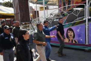 Supervisa Protección Civil de Soledad instalación segura de juegos mecánicos en la FENAE 2026