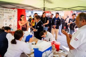 La vacunación contra el sarampión contiene la curva de contagios en México