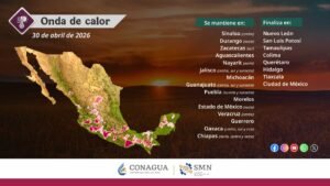 Lluvias fuertes sobre Coahuila, Nuevo León y Tamaulipas