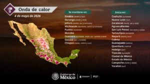 Onda de calor sin piedad! abarcará a casi todos los estados del país