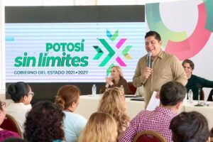 Ricardo Gallardo amplía seguridad alimentaria a 46 mil familias más en la capital