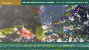 Lluvias intensas y calor extremo marcarán este viernes en México