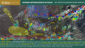 Lluvias intensas y temperaturas de hasta 45 °C afectarán a gran parte de México este lunes