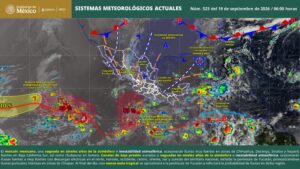 Se prevén lluvias puntuales intensas en zonas de Chiapas