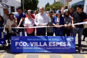 Trabajo sin pausa por la Capital; Galindo entrega nuevas calles