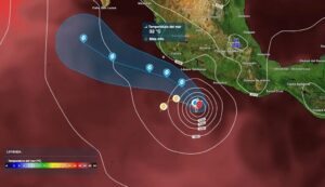 Huracán Polo alcanza categoría 5 frente a México (trayectoria)