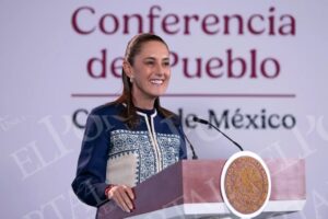 Sheinbaum se coloca en la cima de Latinoamérica: alcanza 69% de imagen positiva