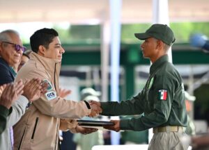 Gobernador Ricardo Gallardo proyecta megagimnasio para elementos de seguridad estatales y federales