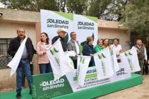 Alcalde Juan Manuel Navarro brinda respuesta inmediata a peticiones de familias en “Los Gómez”