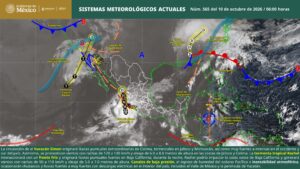Huracán “Simon” alcanza categoría 4 y amenaza con lluvias extraordinarias en el occidente de México